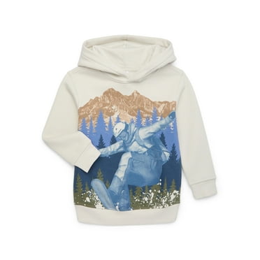 Wonder Nation Boys Fleece Graphic Hoodie, Sizes 4-18 & Husky