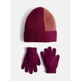 thumbnail image 1 of Wonder Nation Kids' Colorblocked Beanie Hat and Gloves Set, 3- Piece, 1 of 4