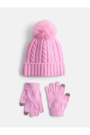 Girl's Hat Glove Set