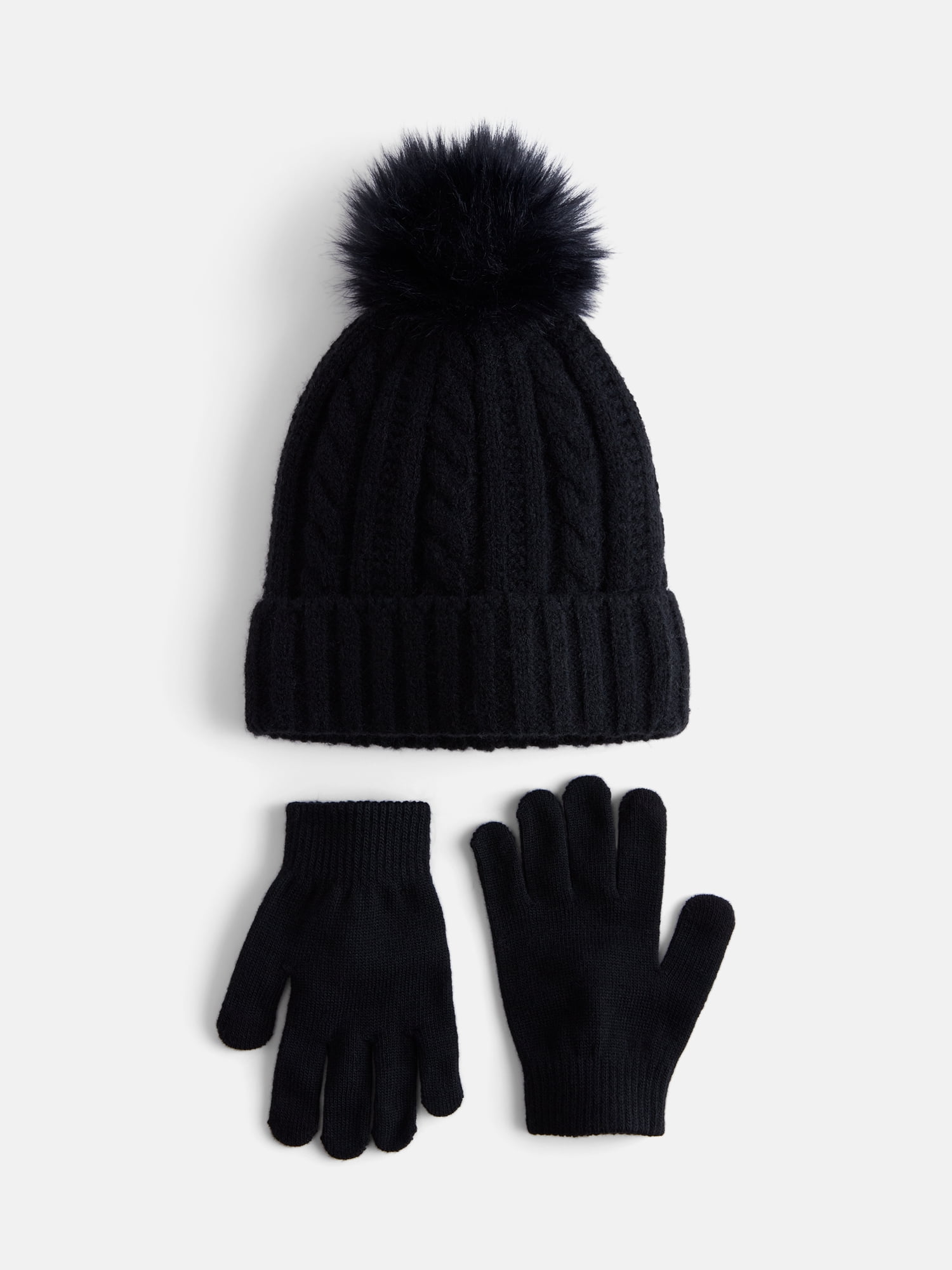 Wonder Nation Girl's Hat Glove Set
