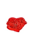 thumbnail image 1 of Wonder Nation Girls Sequin Heart Shaped Crossbody, Red, 1 of 5