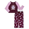 thumbnail image 1 of Wonder Nation x Hello Kitty Girls Long Sleeve Top and Sleep Pant Pajama Set, 2-Piece, Sizes 4-18, 1 of 3