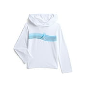 Boys Hooded Long-Sleeve Rash Guard, Sizes 4-18 & Husky