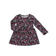thumbnail image 1 of Wonder Nation Toddler Girls Long Sleeve Play Dress, Sizes 12M-5T, 1 of 3