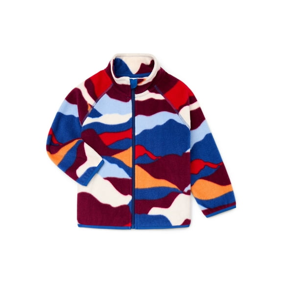 Wonder Nation Baby and Toddler Microfleece Jacket, Size 12M-5T