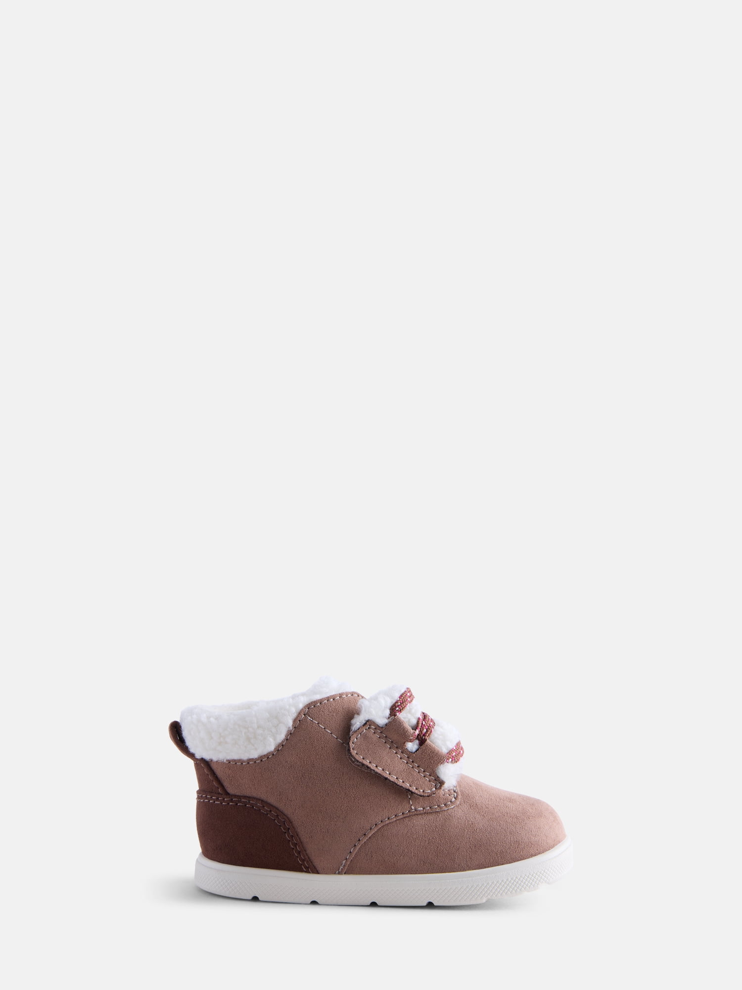 Wonder Nation Infant Girls' Faux Shearling Booties