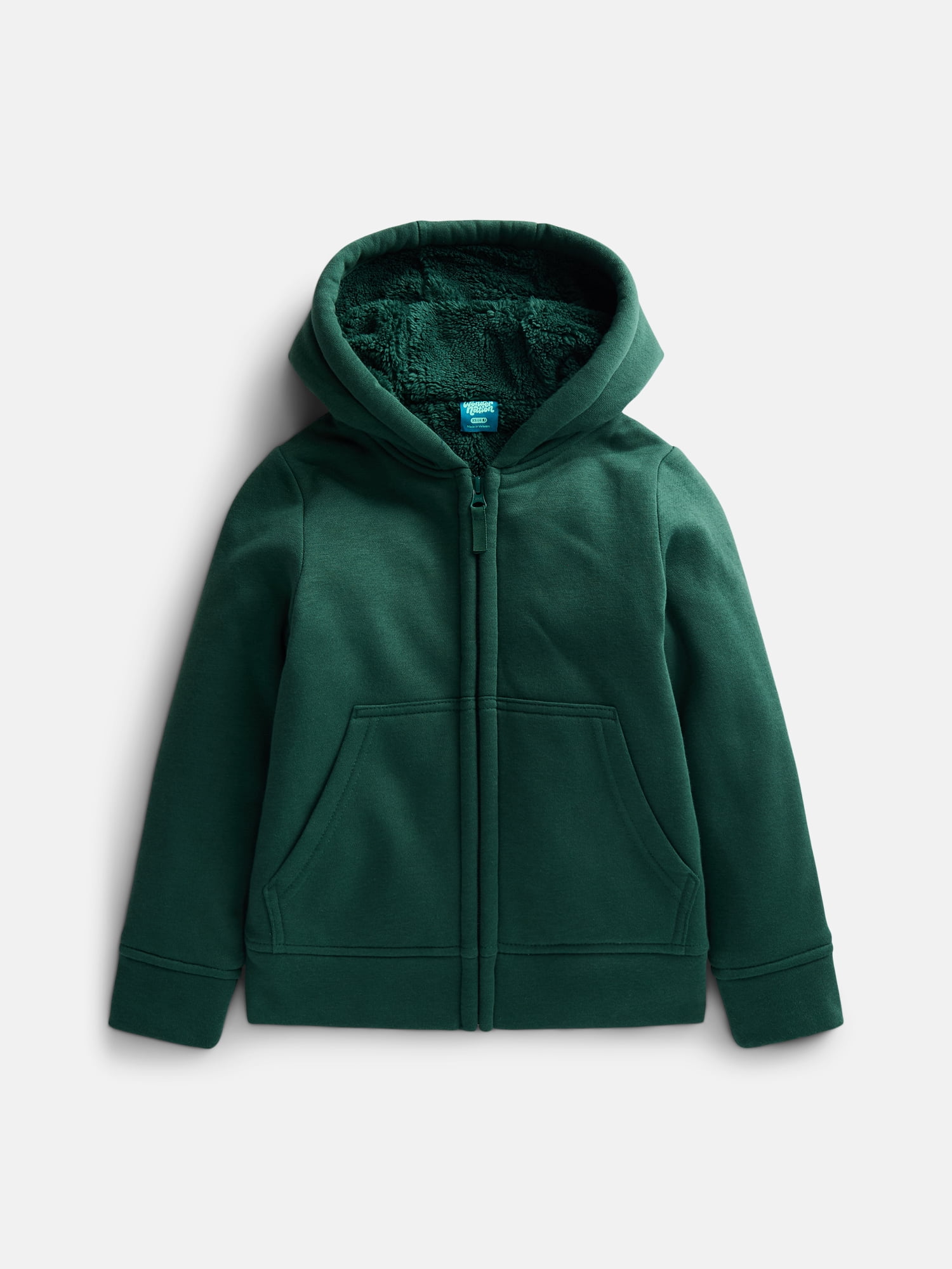Wonder Nation Boys Kid Tough Hoodie, Sizes 4-18 & Husky