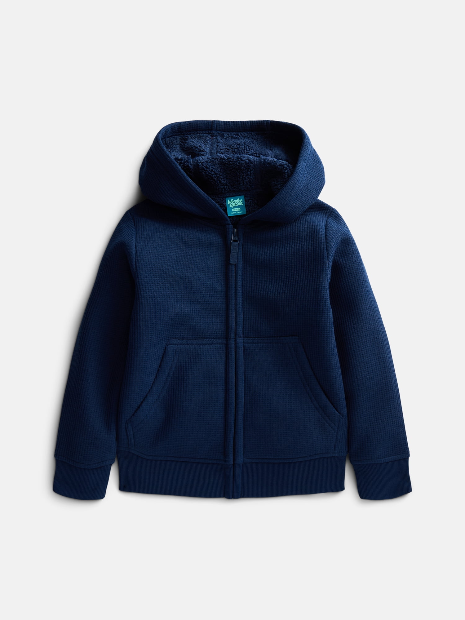 Wonder Nation Boys Kid Tough Hoodie, Sizes 4-18 & Husky
