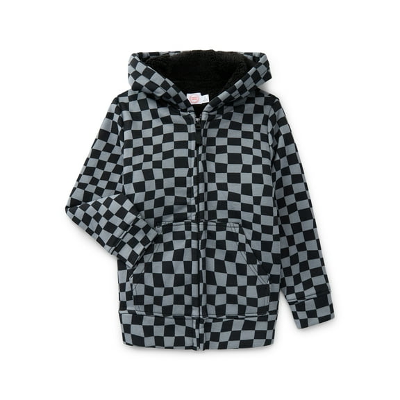 Wonder Nation Boys Tough Hoodie, Sizes 4-18