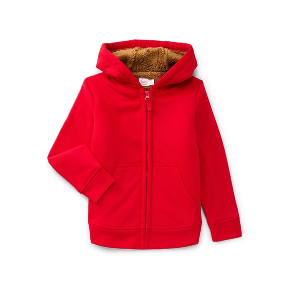 Wonder Nation Boys Kid Tough Hoodie with Long Sleeves, Sizes 4-18 & Husky