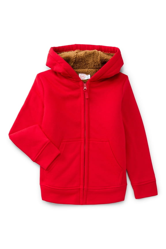 Boys Kid Tough Hoodie with Long Sleeves, Sizes 4-18 & Husky