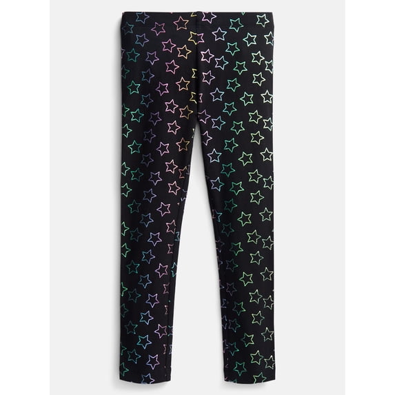 Wonder Nation Girls Kid Tough Leggings, Sizes 4-18 & Plus