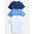 thumbnail image 1 of Wonder Nation Boys' Kid Tough Tee with Short Sleeves, 3-Pack Sizes XS-XXL & Husky, 1 of 4