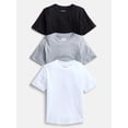 thumbnail image 1 of Wonder Nation Boys' Kid Tough Tee with Short Sleeves, 3-Pack Sizes XS-XXL & Husky, 1 of 4