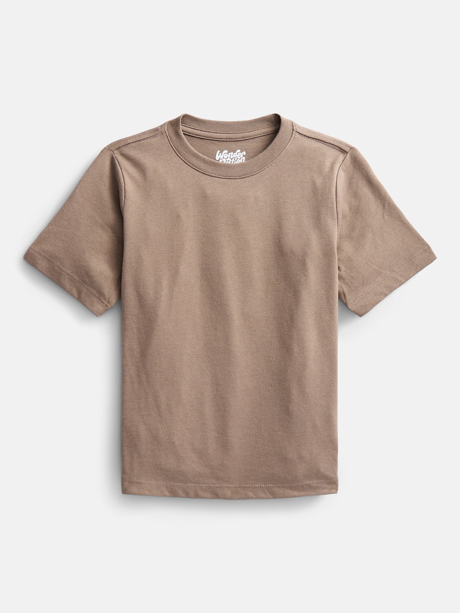 Wonder Nation Boys' Kid Tough Tee with Short Sleeves, Sizes XS-XXL & Husky