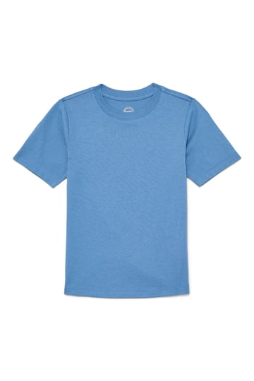 solid blue shirts