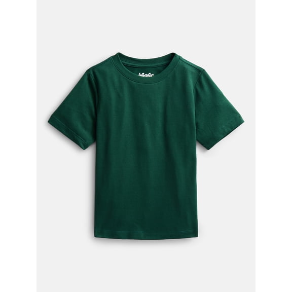 Wonder Nation Boys' Kid Tough Tee with Short Sleeves, Sizes XS-XXL & Husky