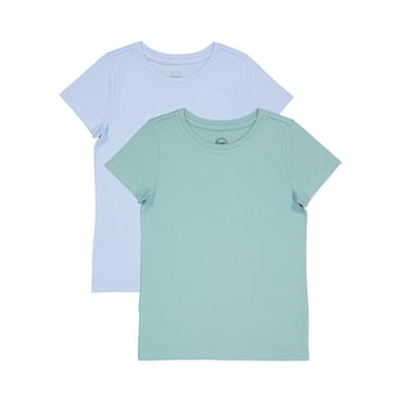 Wonder Nation Girls Short Sleeve Kid Tough Tunic Tee, Sizes 4-18 & Plus