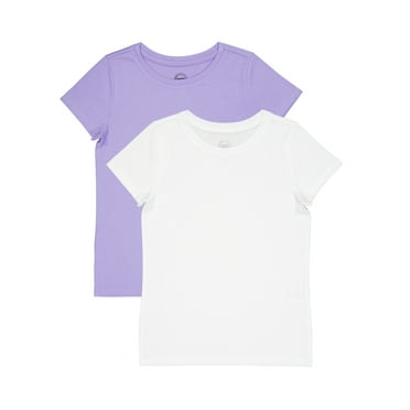 Wonder Nation Girls Short Sleeve Kid Tough Tunic Tee, Sizes 4-18 & Plus