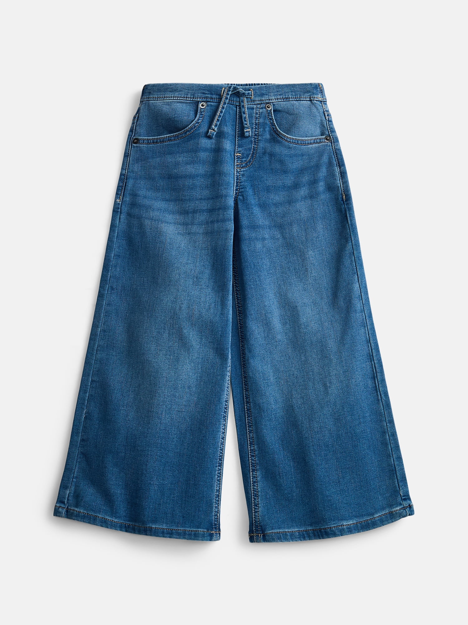 Wonder Nation Girls Knit Denim Pants, Sizes 4-18 & Plus