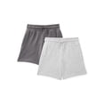 thumbnail image 1 of Wonder Nation Boys Knit Shorts, 2-Pack, Sizes 4-18 & Husky, 1 of 3