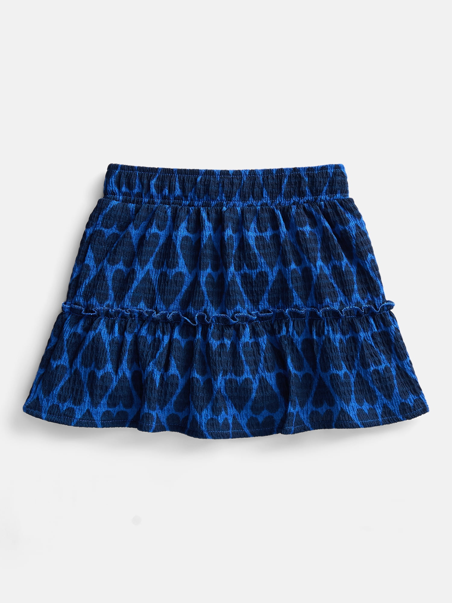 Wonder Nation Girls' Tiered Knit Skort, Sizes 4-18 & Plus