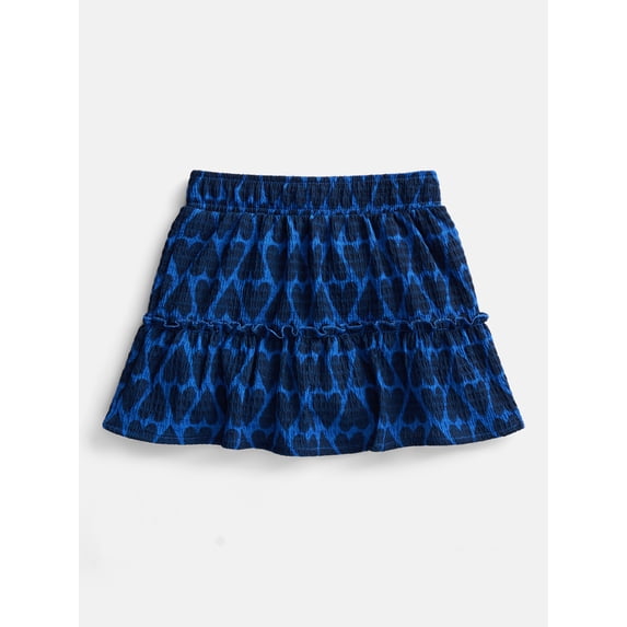 Wonder Nation Girls' Tiered Knit Skort, Sizes 4-18 & Plus