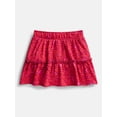 thumbnail image 1 of Wonder Nation Girls' Tiered Knit Skort, Sizes 4-18 & Plus, 1 of 3