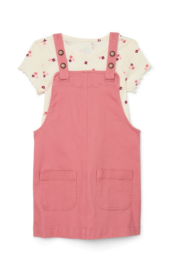 Little Girls 2-Piece Skirtall Outfit Set, Sizes 4-10