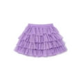 thumbnail image 1 of Wonder Nation Little Girls Mesh Tiered Skirt, Sizes 4-10, 1 of 3