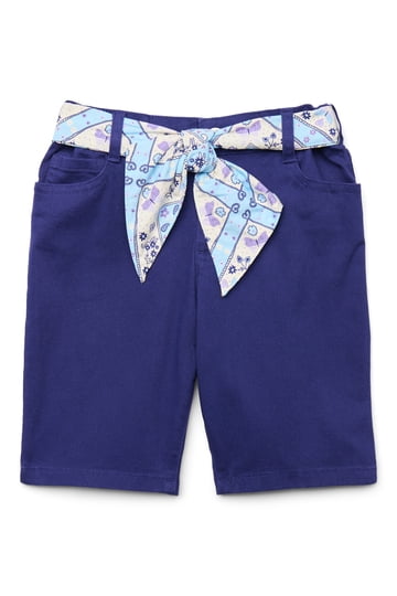 Pantaloncini Bambina Wonder Nation Rosa, Taglia XX-Large (18), Polsini Arrotolati