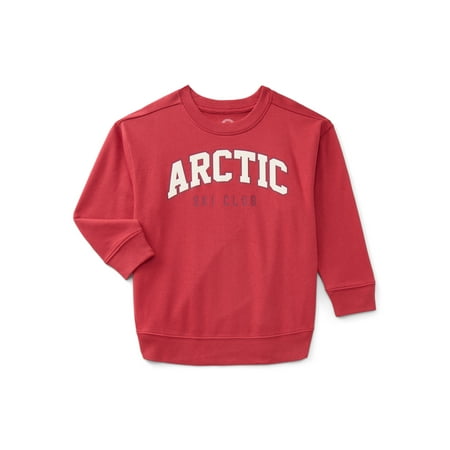 Wonder Nation Boys Graphic Sweatshirt with Long Sleeves, Size 4-10