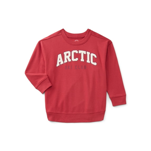 Wonder Nation Boys Graphic Sweatshirt with Long Sleeves, Size 4-10