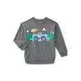 thumbnail image 1 of Wonder Nation Boys Graphic Sweatshirt with Long Sleeves, Size 4-10, 1 of 3