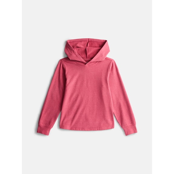 Wonder Nation Boys' Pullover Hoodie with Long Sleeves, Sizes XS-XXL & Husky