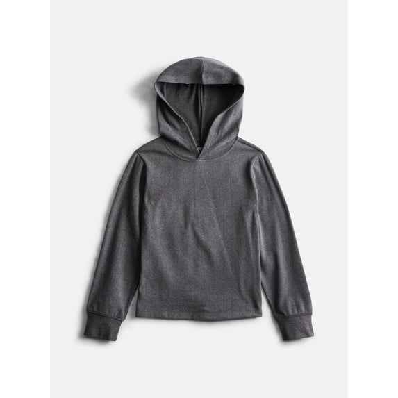 Wonder Nation Boys' Pullover Hoodie with Long Sleeves, Sizes XS-XXL & Husky