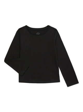 Girls shirts in black hotsell