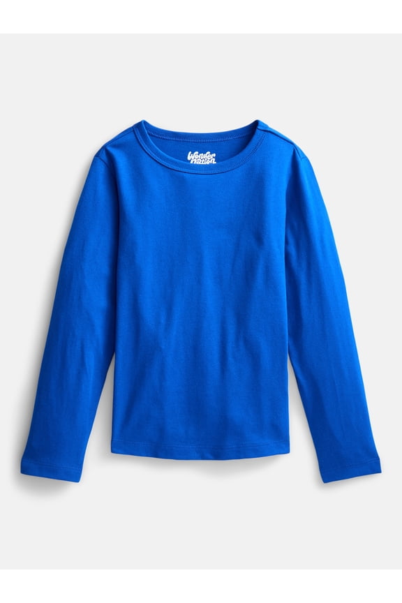 Boys' Kid Tough Tee with Long Sleeves, Sizes XS-XXL & Husky