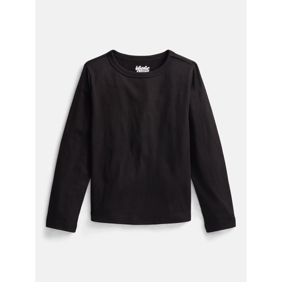 Wonder Nation Boys' Kid Tough Tee with Long Sleeves, Sizes XS-XXL & Husky
