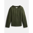 thumbnail image 1 of Wonder Nation Boys' Kid Tough Tee with Long Sleeves, Sizes XS-XXL & Husky, 1 of 3