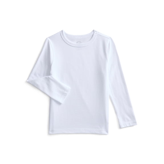 Wonder Nation Boys' Kid Tough Tee with Long Sleeves, Sizes XS-XXL & Husky