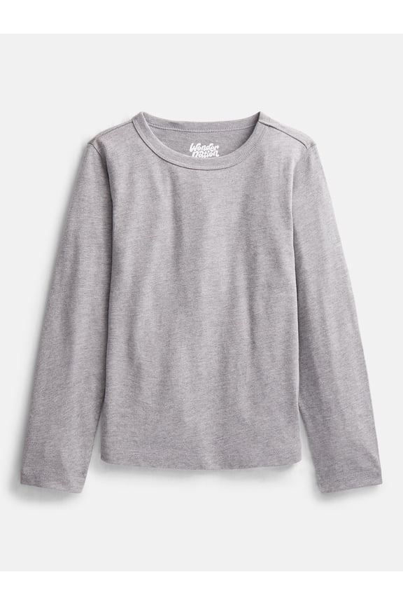 Boys' Kid Tough Tee with Long Sleeves, Sizes XS-XXL & Husky