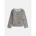 thumbnail image 1 of Wonder Nation Girls Kid Tough Tee with Long Sleeves, Sizes 4-18 & Plus, 1 of 3