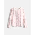 thumbnail image 1 of Wonder Nation Girls Kid Tough Tee with Long Sleeves, Sizes 4-18 & Plus, 1 of 3