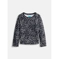 thumbnail image 1 of Wonder Nation Girls Kid Tough Tee with Long Sleeves, Sizes 4-18 & Plus, 1 of 3