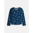 thumbnail image 1 of Wonder Nation Girls Kid Tough Tee with Long Sleeves, Sizes 4-18 & Plus, 1 of 3