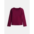thumbnail image 1 of Wonder Nation Girls Kid Tough Tee with Long Sleeves, Sizes 4-18 & Plus, 1 of 3