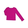 thumbnail image 1 of Wonder Nation Girls Long Sleeve Waffle Henley Knit Top, Sizes 4-18 & Plus, 1 of 4