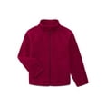 thumbnail image 1 of Wonder Nation Girls Microfleece Full Zip Jacket, Sizes 4-18 & Plus, 1 of 3
