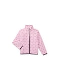thumbnail image 1 of Wonder Nation Girls Microfleece Full Zip Jacket, Sizes 4-18 & Plus, 1 of 3